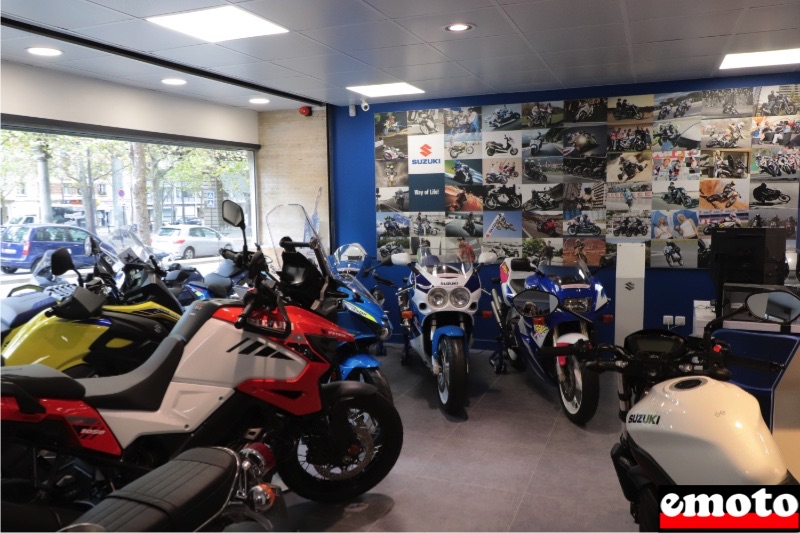 un espace du show room d action bike