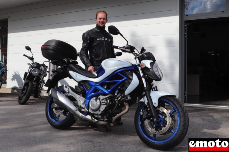 Suzuki Gladius de François chez Meullenet Motos à Besançon, suzuki gladius de francois chez meullenet motos a besancon