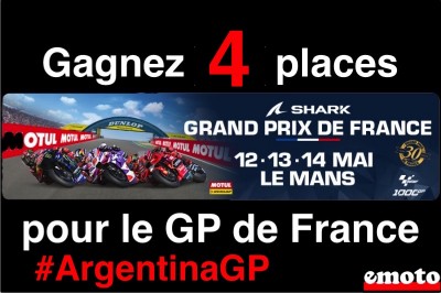 ArgentinaGP : Gagnez vos places pour le GP de France moto