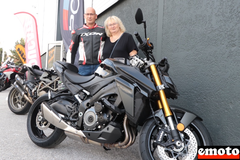 Suzuki GSXS 1000 de Claudine chez Suzuki à Perpignan, suzuki gsxs 1000 de claudine chez suzuki a perpignan