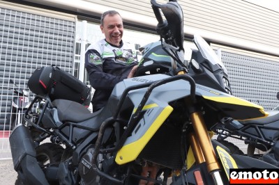 Suzuki V-Strom 650 XT de Claude chez Suzuki à Perpignan