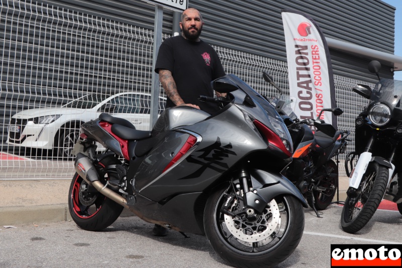 Suzuki Hayabusa 1340 d'Esteban chez Suzuki à Perpignan, suzuki hayabusa 1340 desteban chez suzuki a perpignan