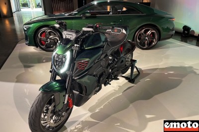 Ducati Diavel pour Bentley, les photos du lancement à Miami
