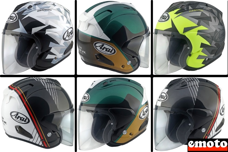 arai sz r evo les decorations proposees en 2024