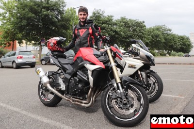 Suzuki GSR 750 de Jordan chez Bourgogne Moto à Nevers