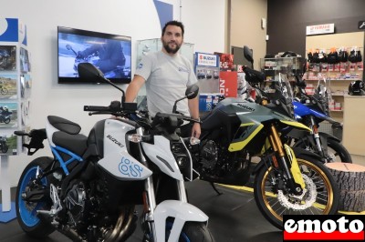 Rencontre avec Olivier Schneider, Bourgogne Moto à Nevers