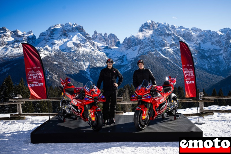francesco bagnaia marc marquez et la desmosedici gp25 francesco bagnaia marc marquez et la desmosedici gp25