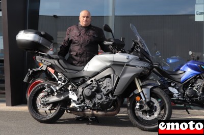 Yamaha Tracer9 GT Y-AMT de Bruno chez YAM 45 à Orléans