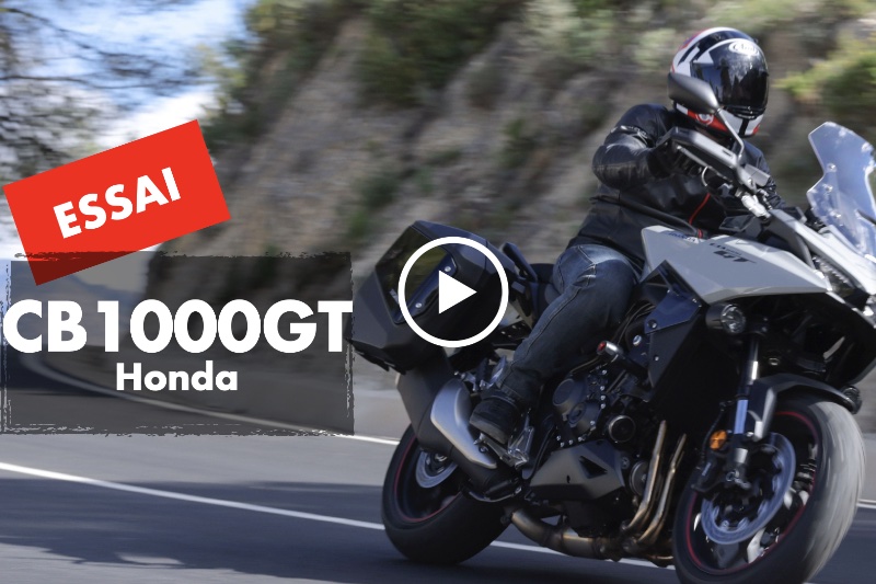 Essai vidéo Honda CB 1000 GT, essai honda cb 1000 gt face a la concurrence