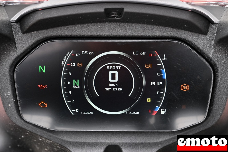 tableau de bord tft couleurs de 5 pouces connecte lisible et complet tableau de bord tft couleurs de 5 pouces connecte lisible et complet