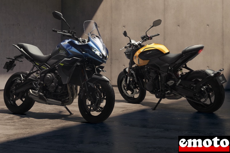 triumph tiger sport 660 et trident 660 modeles 2026