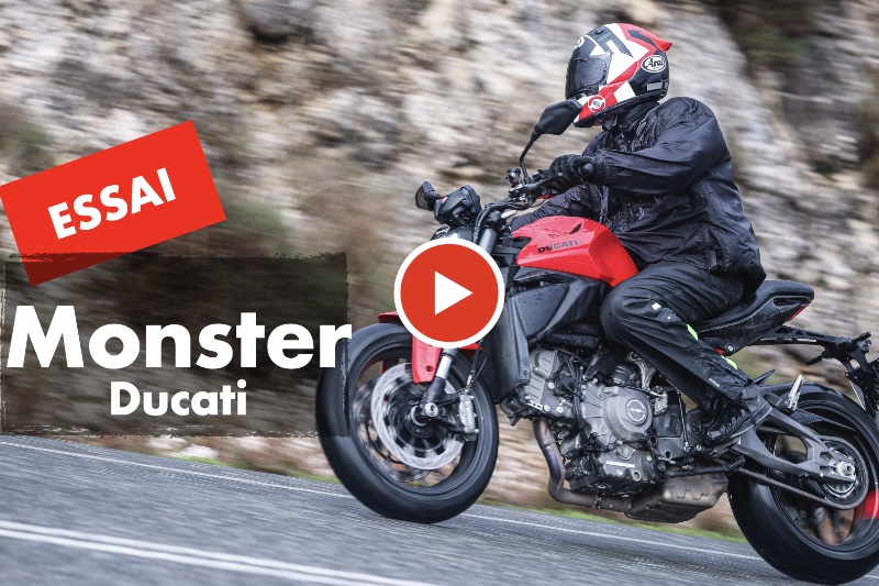 Essai vidéo Ducati Monster 2026, essai video ducati monster