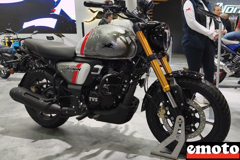 TVS lance sa gamme de motos et scooters en France, tvs ronin 250