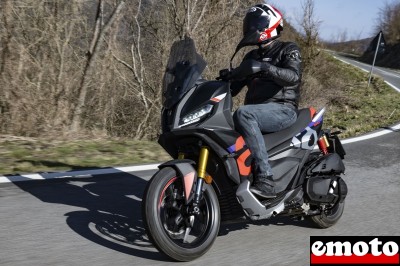 Essai Aprilia SR GT 400, 5 points à retenir