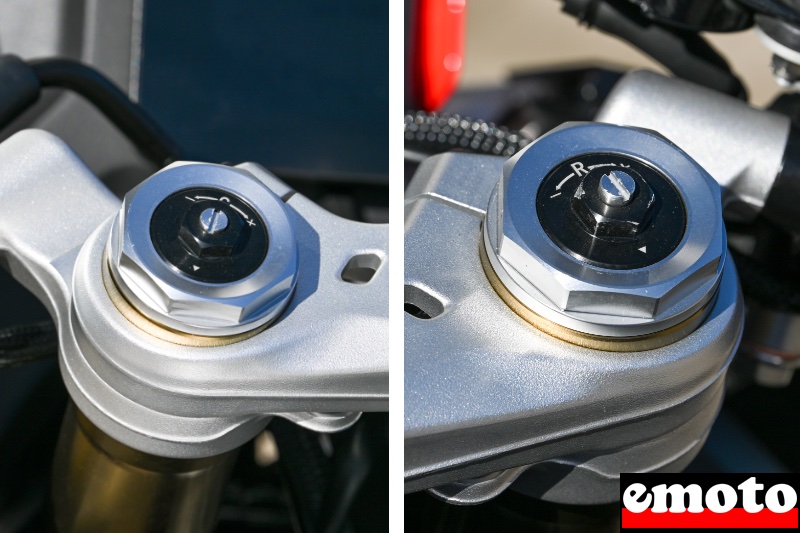 fourche marzocchi reglable en compression et detente