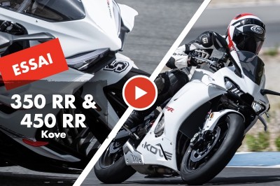 Essai vidéo Kove 350 RR et 450 RR