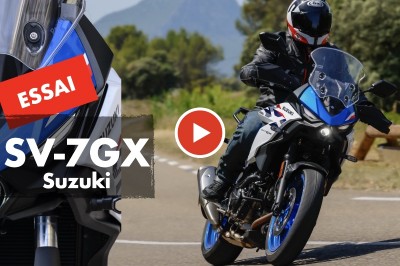 Essai vidéo Suzuki SV-7GX