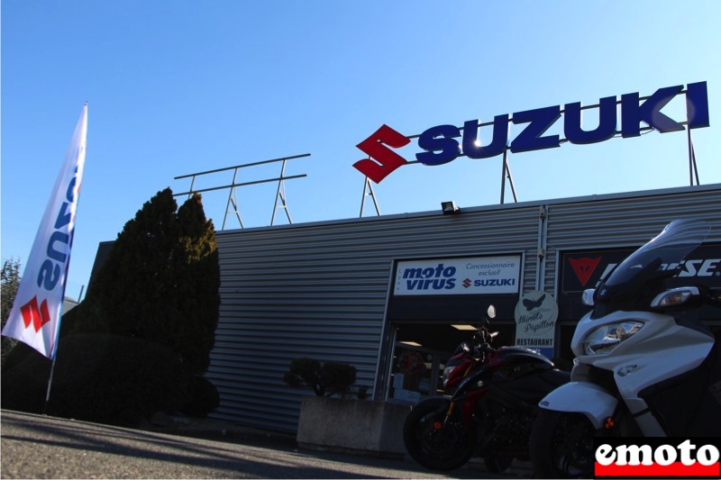 Moto Virus Suzuki à Lyon, moto virus suzuki a lyon