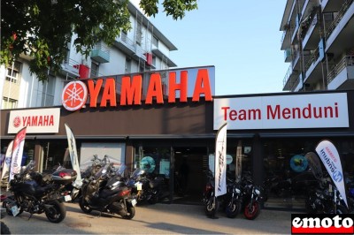 Yamaha Team Menduni à Grenoble